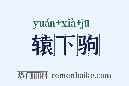 辕下驹是什么意思的图片
